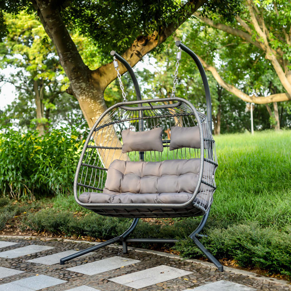 ASJMR Double Swing Chair with Stand Wayfair